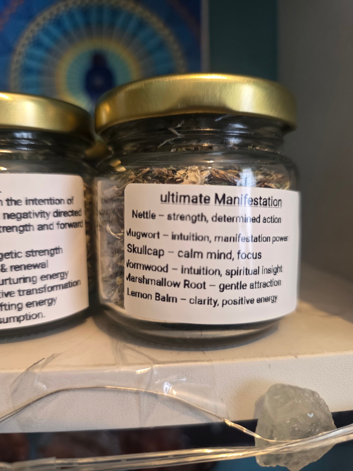 Ultimate manifestation herb jar