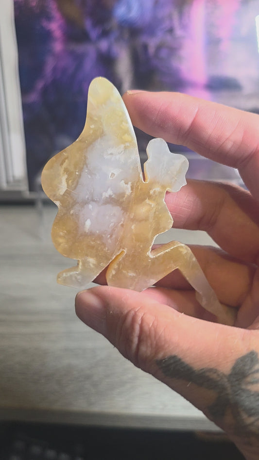 Indonesia yellow chalcedony