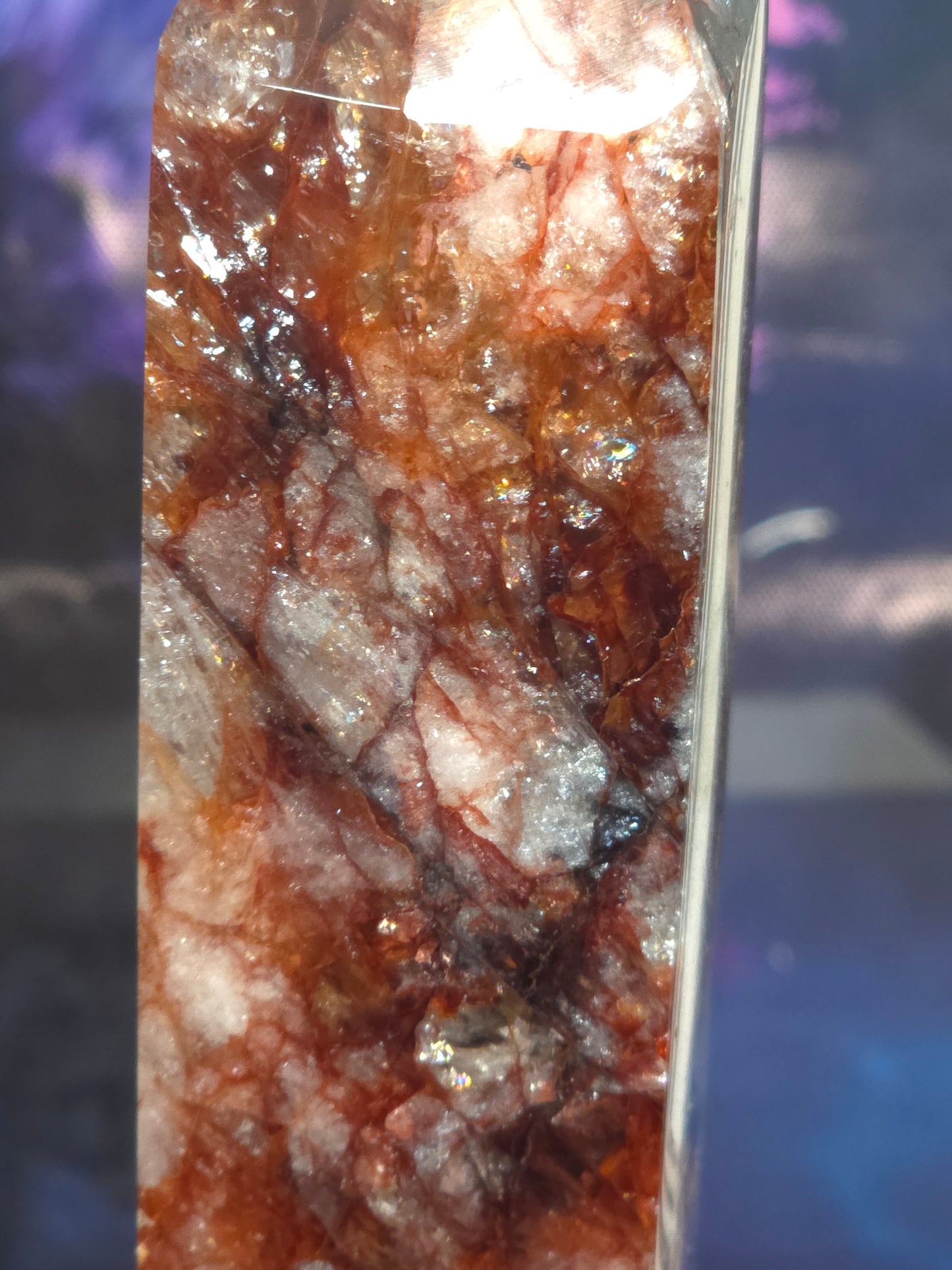 Stunning fire quartz statement pieces over 1500grams