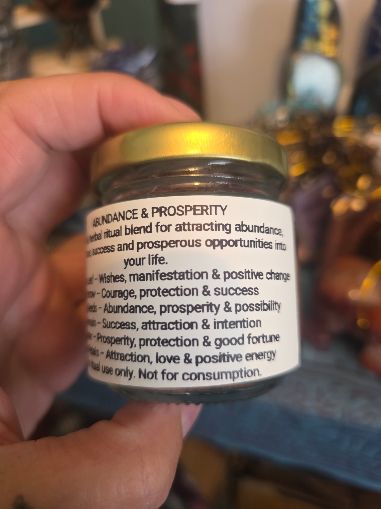 Abundance and prosperity ✨️ herbal Jar