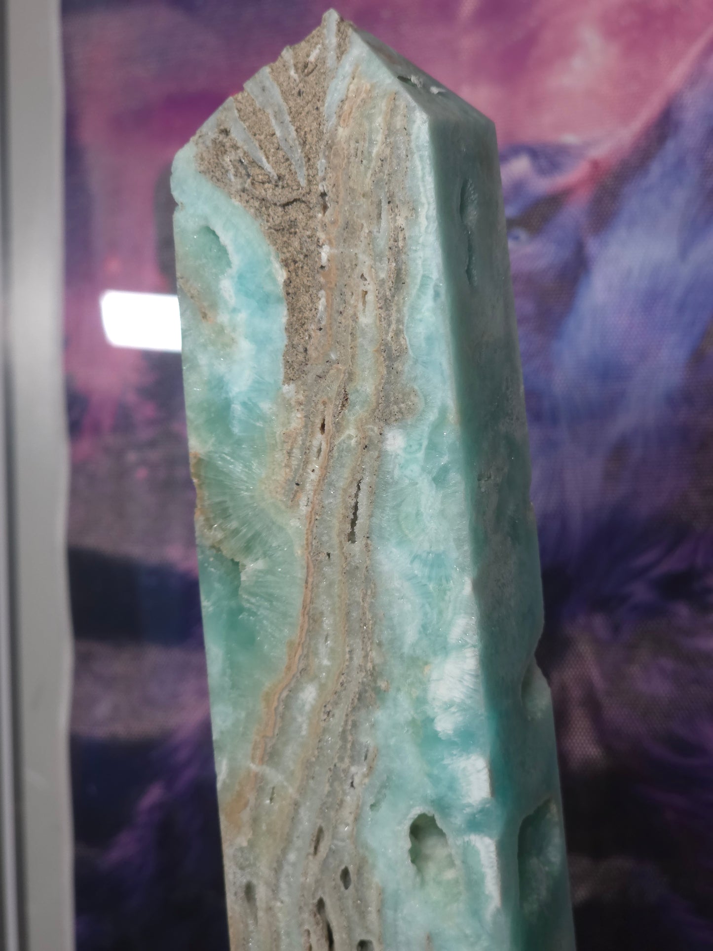 Hemimorphite tower large tall