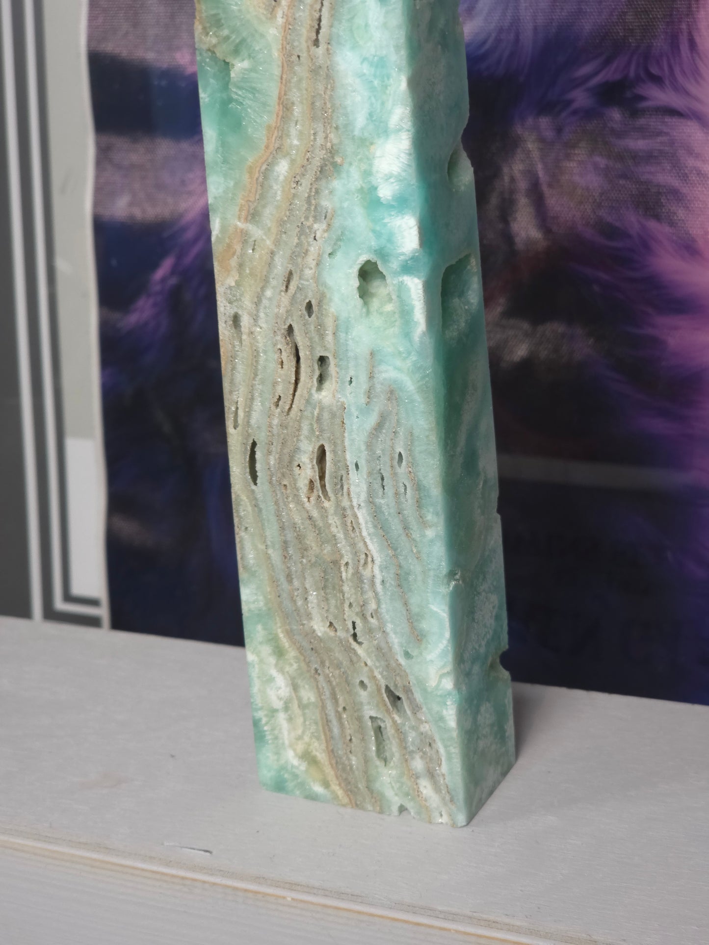 Hemimorphite tower large tall