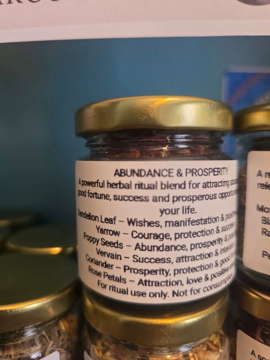 Abundance and prosperity ✨️ herbal Jar