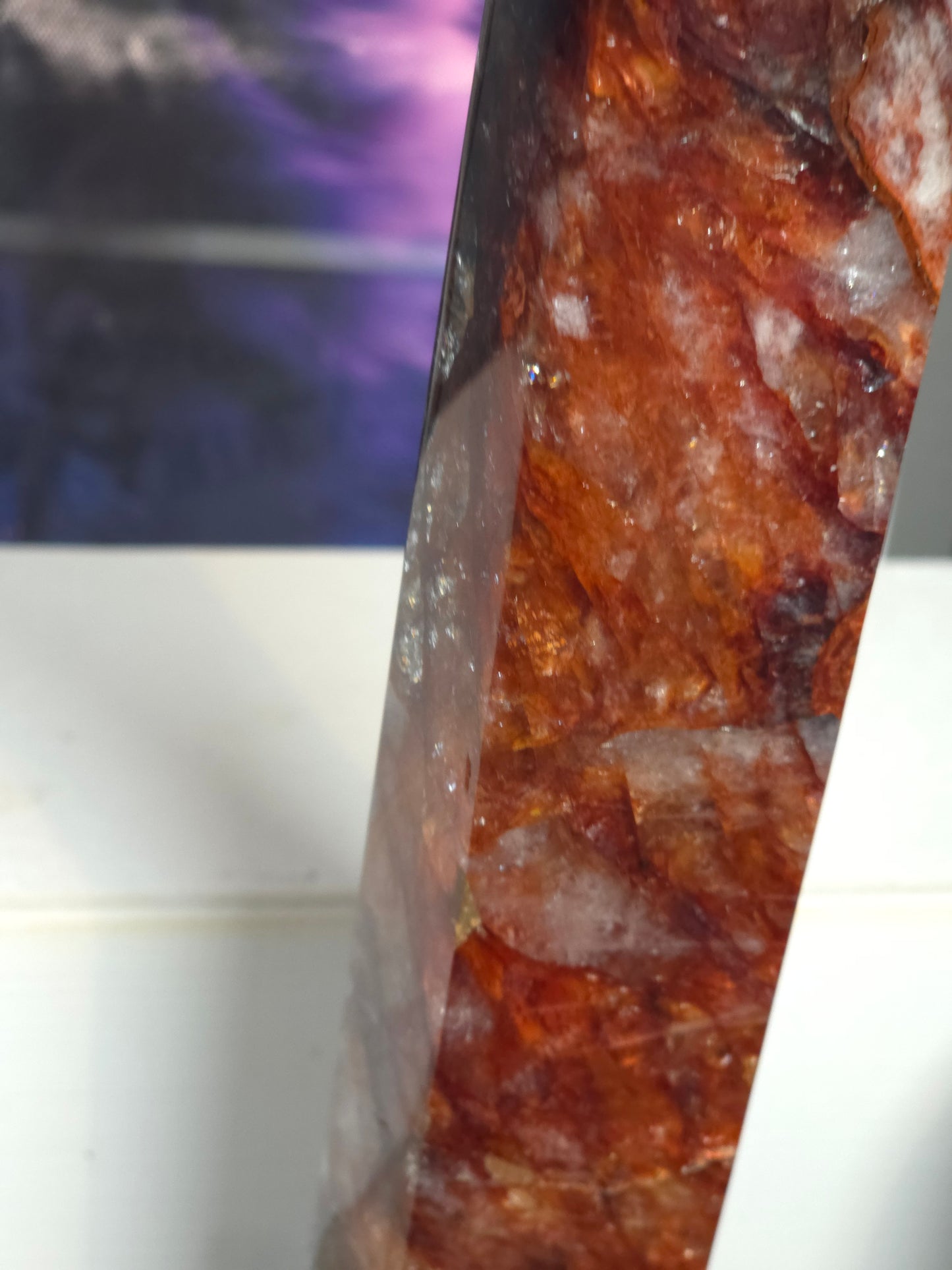 Stunning fire quartz statement pieces over 1500grams