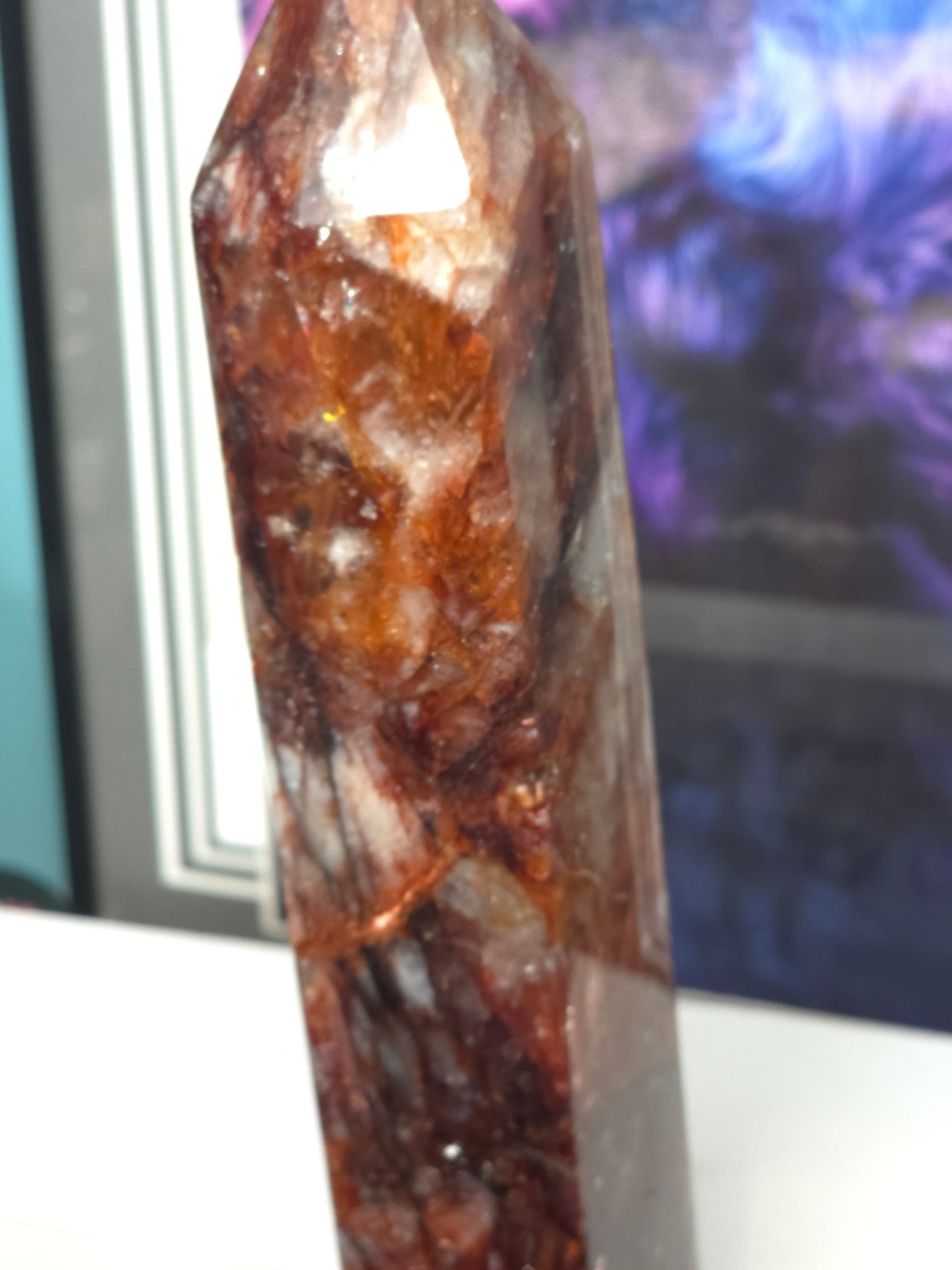 Stunning fire quartz statement pieces over 1500grams