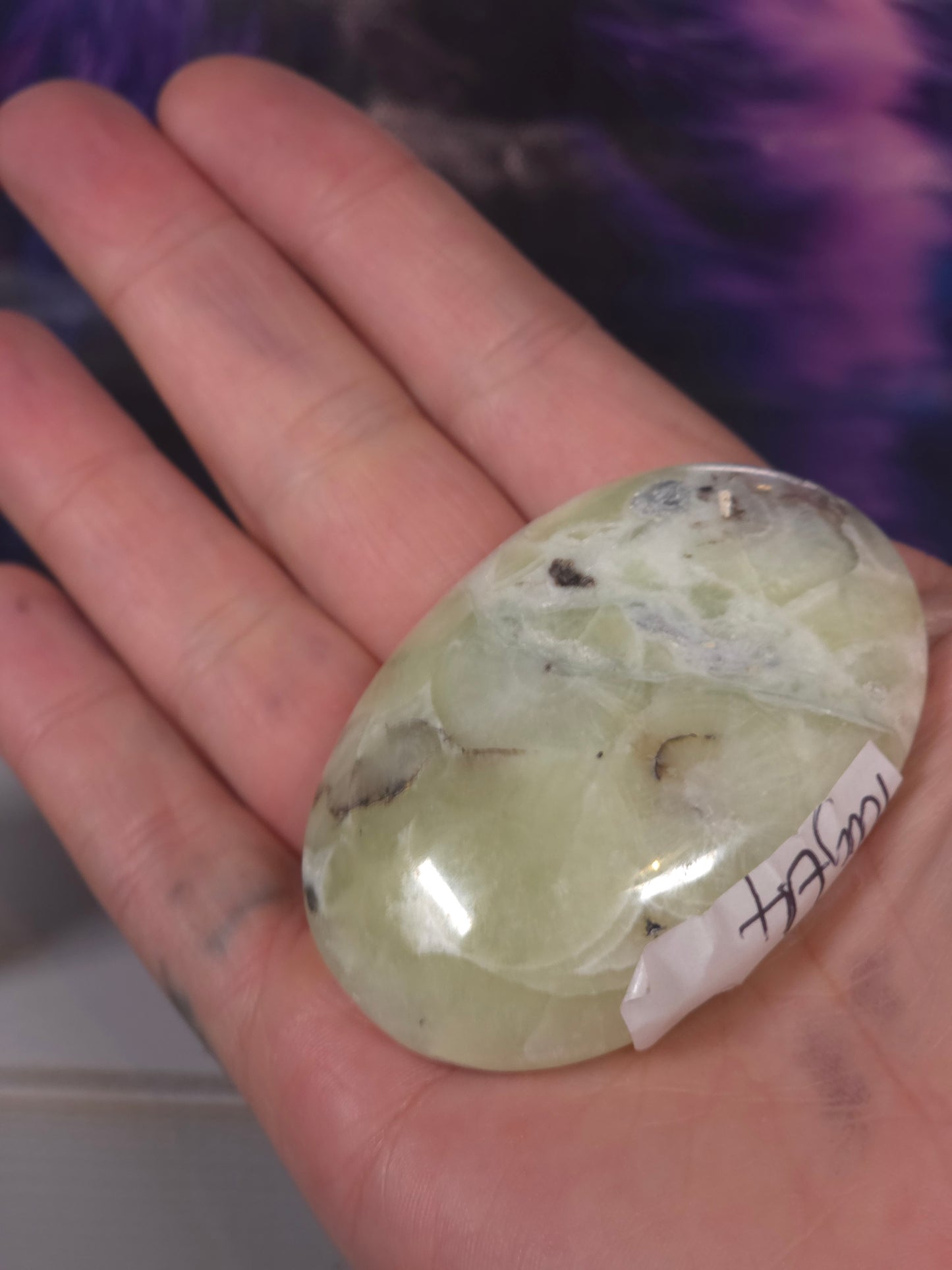Green maligano jasper Indonesia no 6 palm