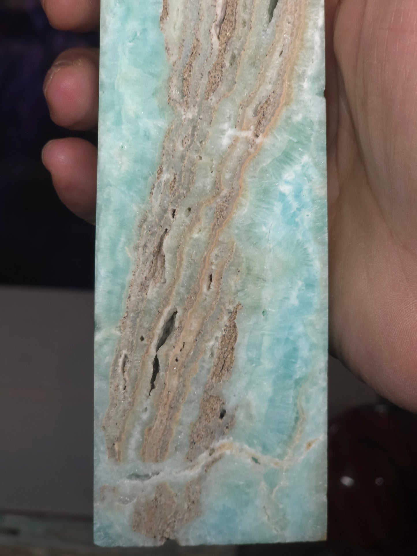 Hemimorphite tower large tall 2 789grams