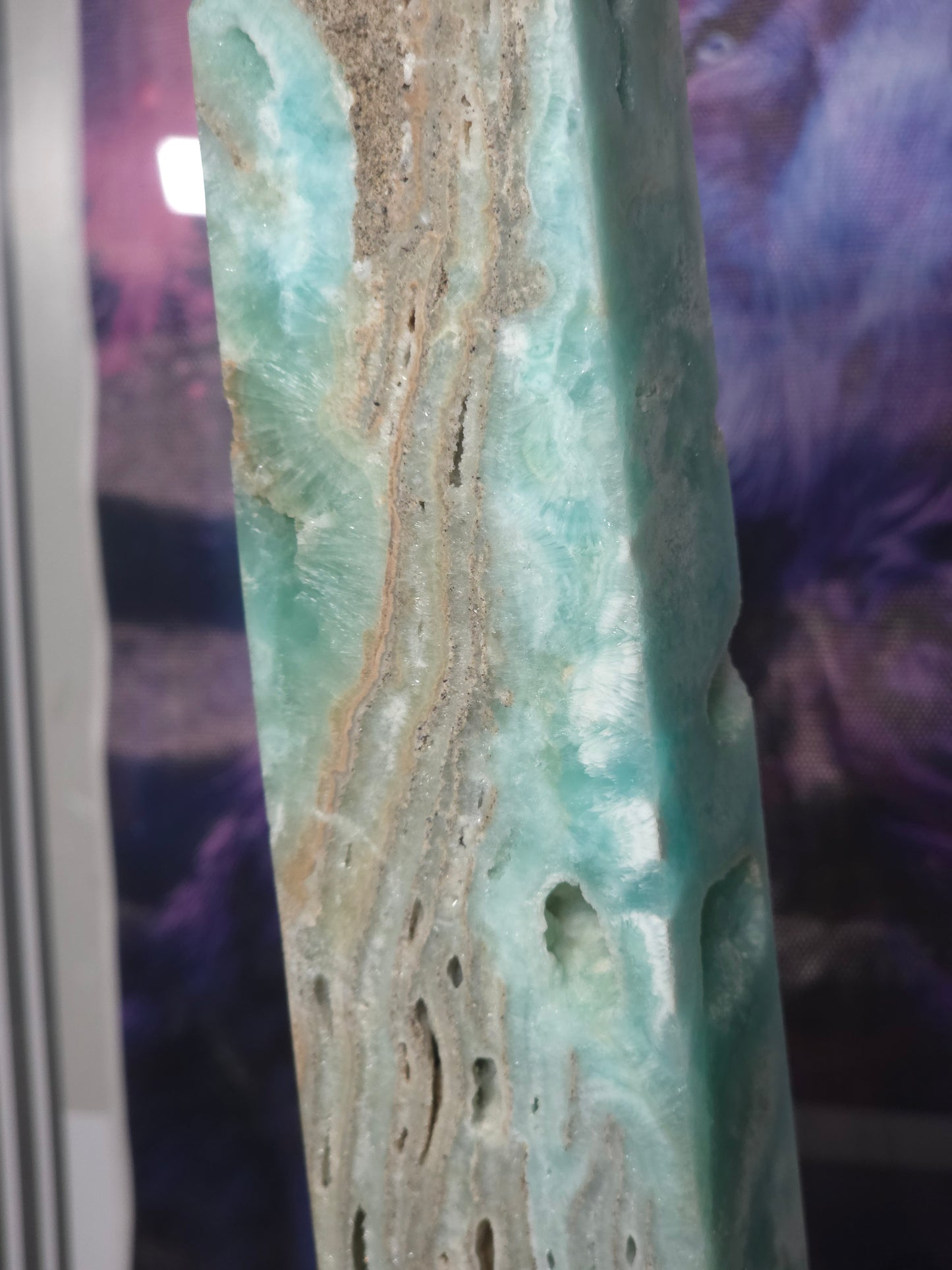Hemimorphite tower large tall