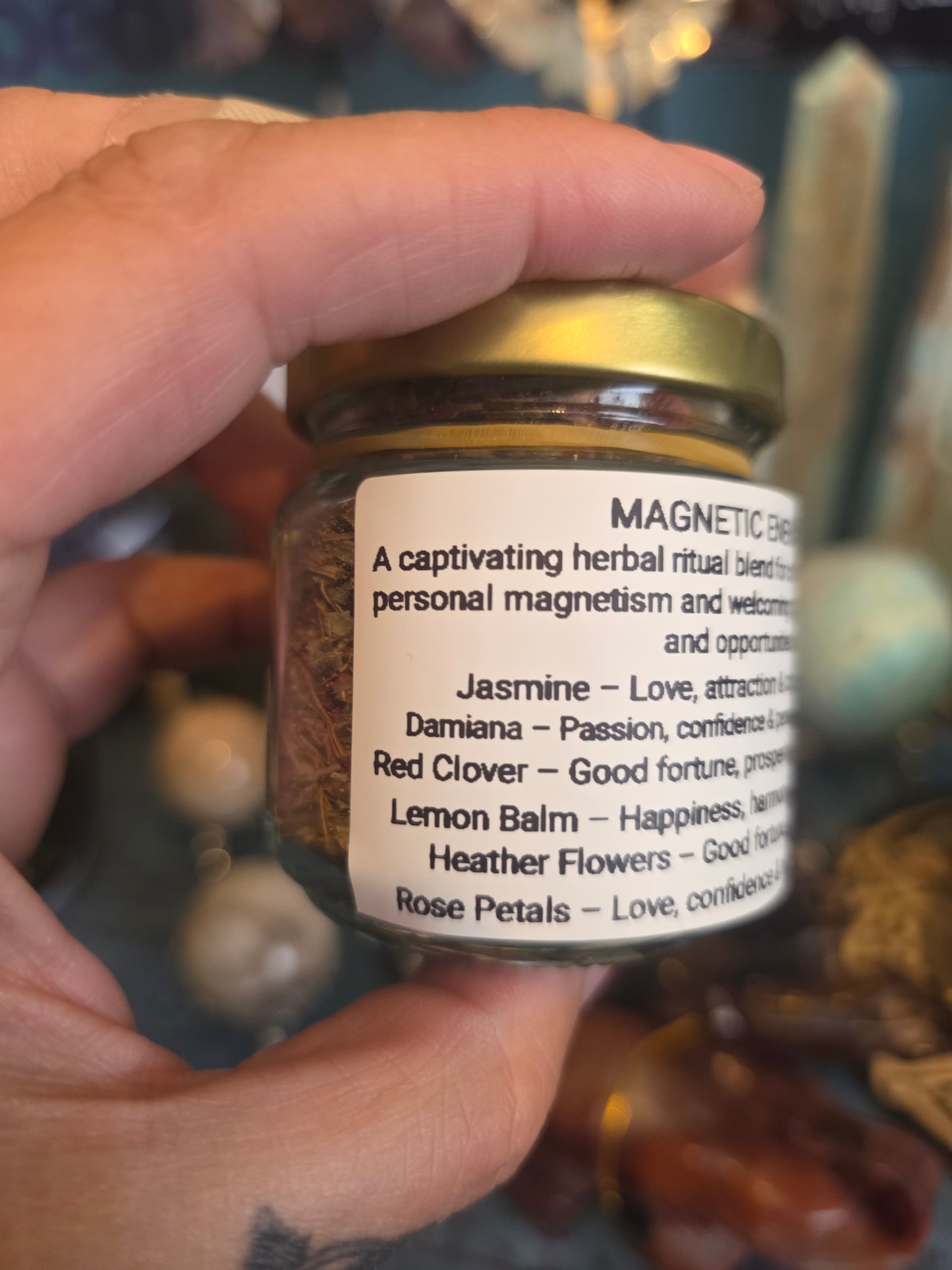 Magnetic energy Herbal jar