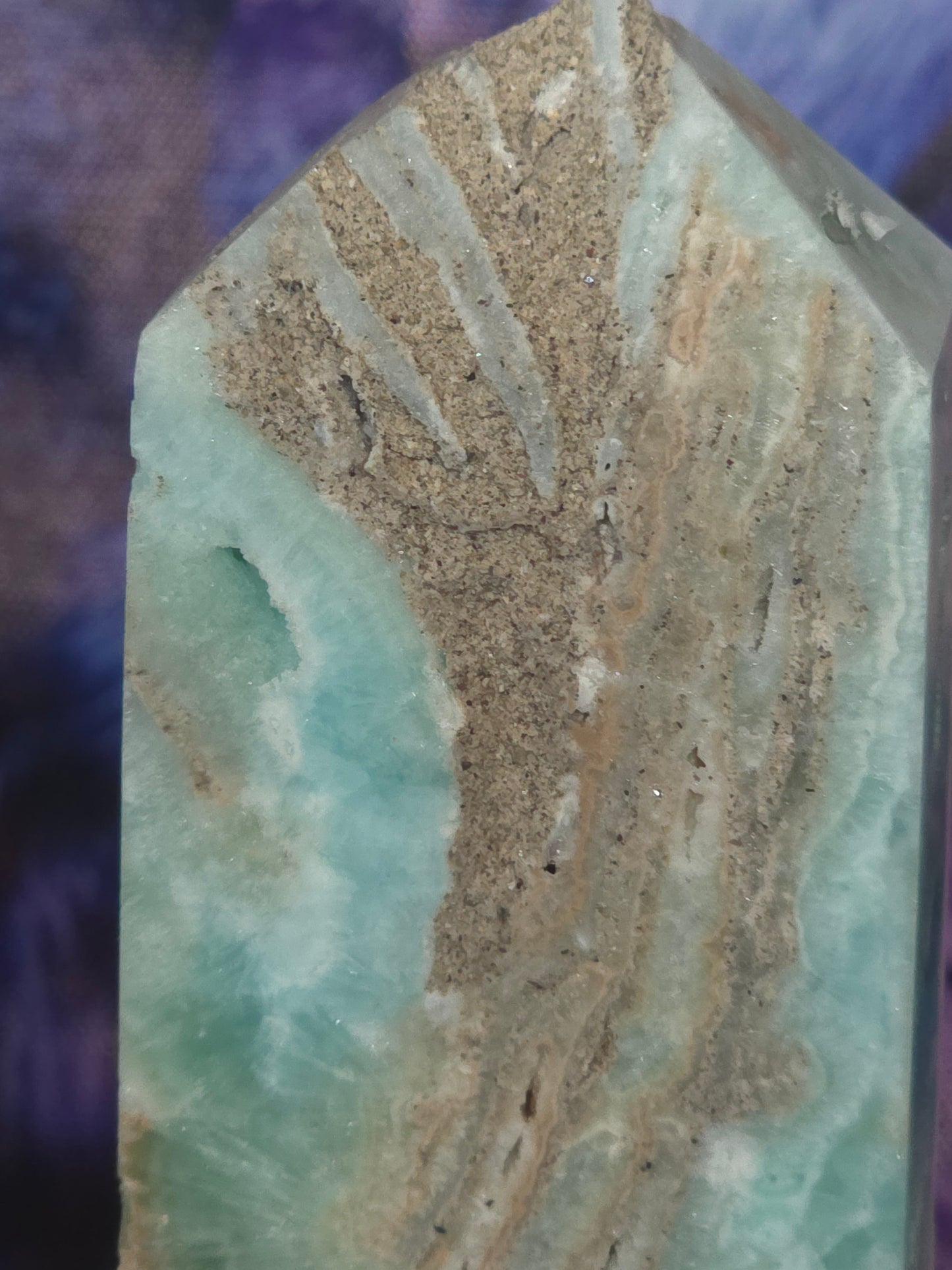 Hemimorphite tower large tall