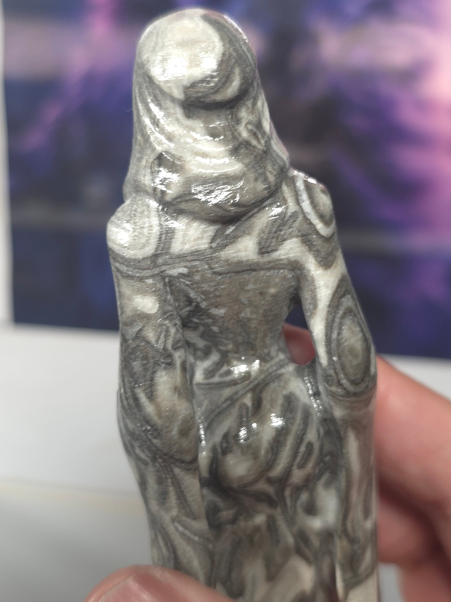 ghost lady elegance marble zebra jasper no 2