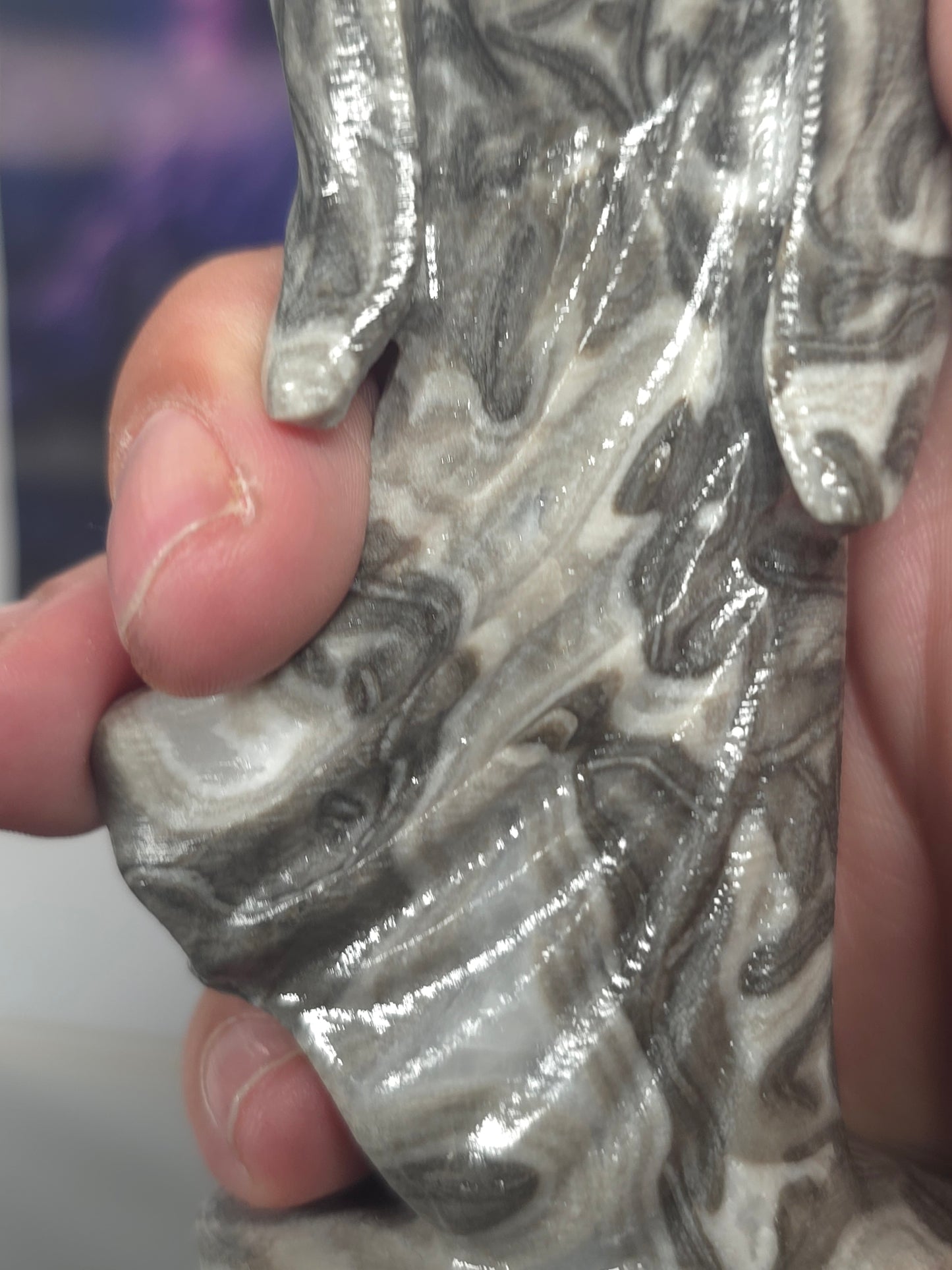 ghost lady elegance marble zebra jasper no 2