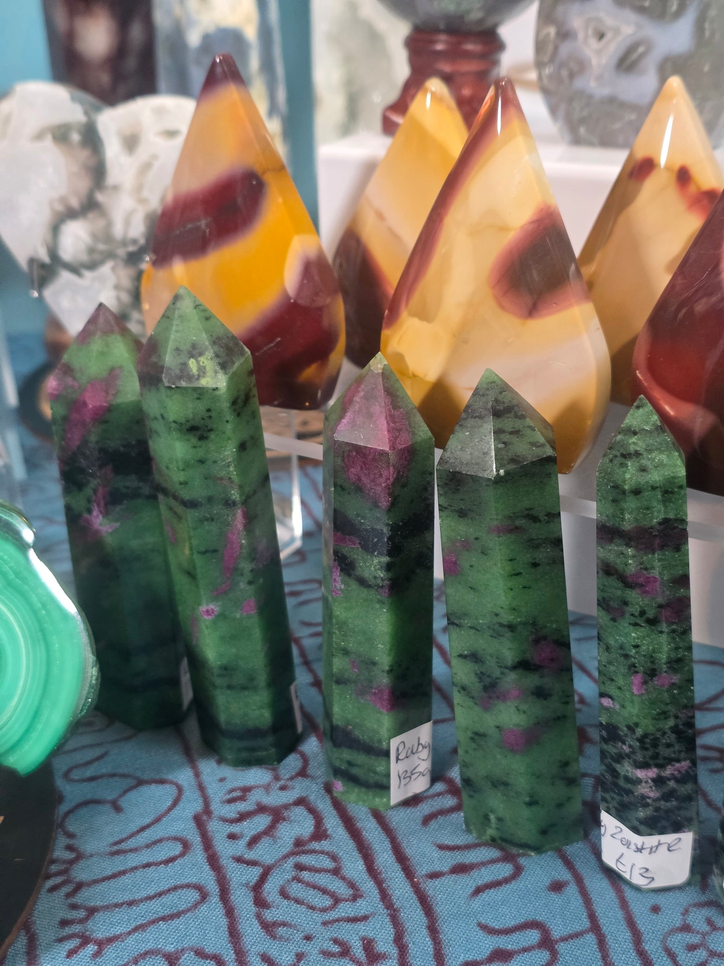 Ruby Zoisite towers