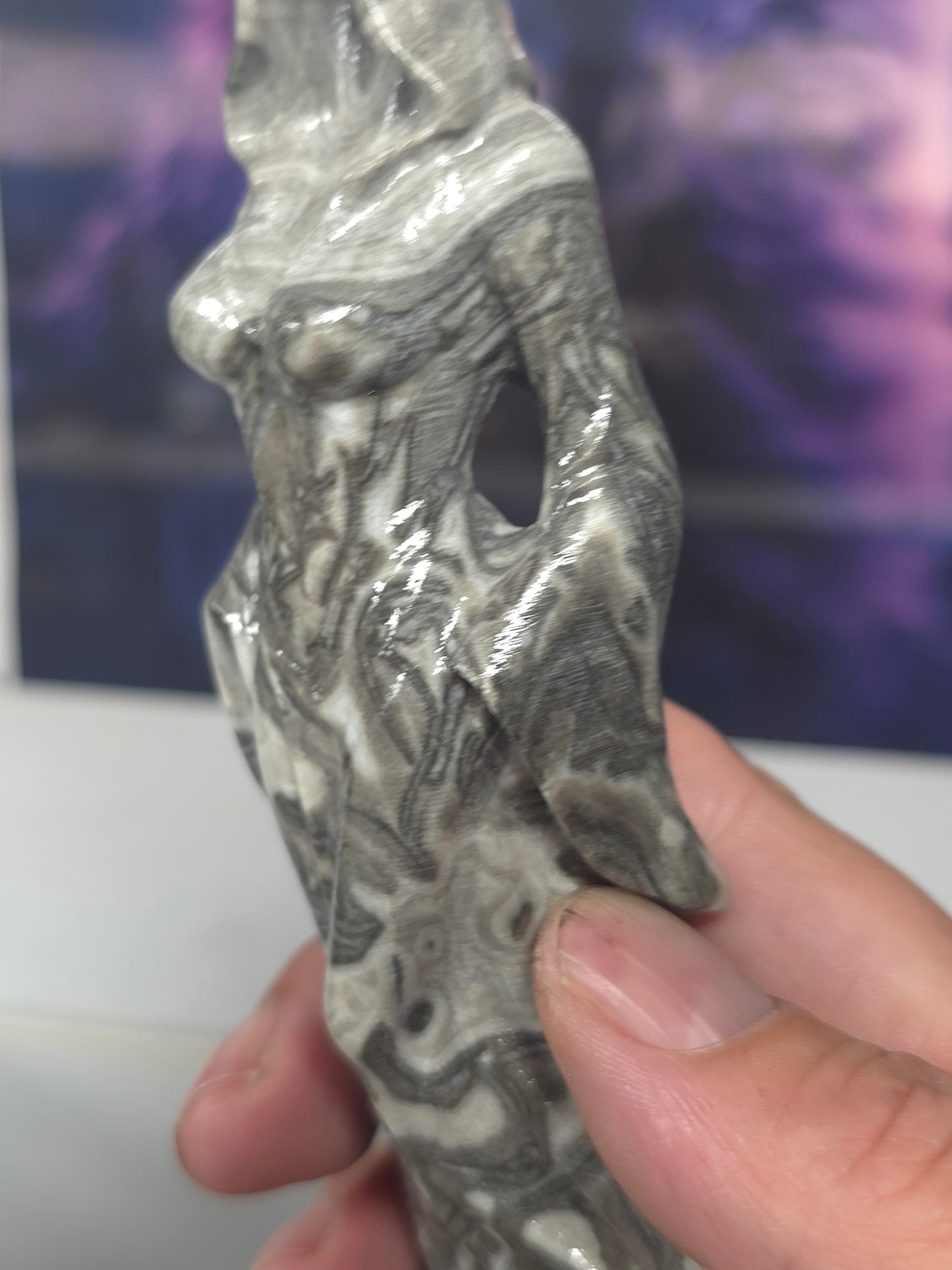 ghost lady elegance marble zebra jasper no 2