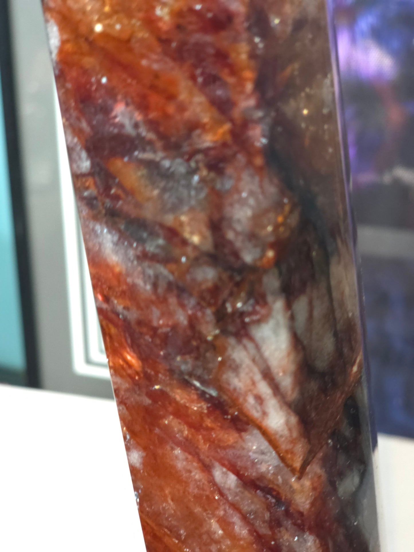 Stunning fire quartz statement pieces over 1500grams