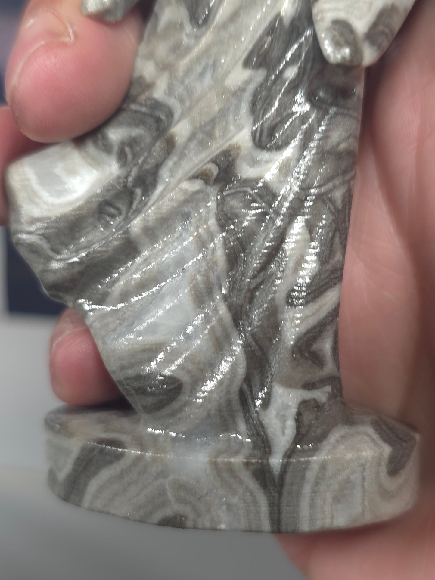 ghost lady elegance marble zebra jasper no 2