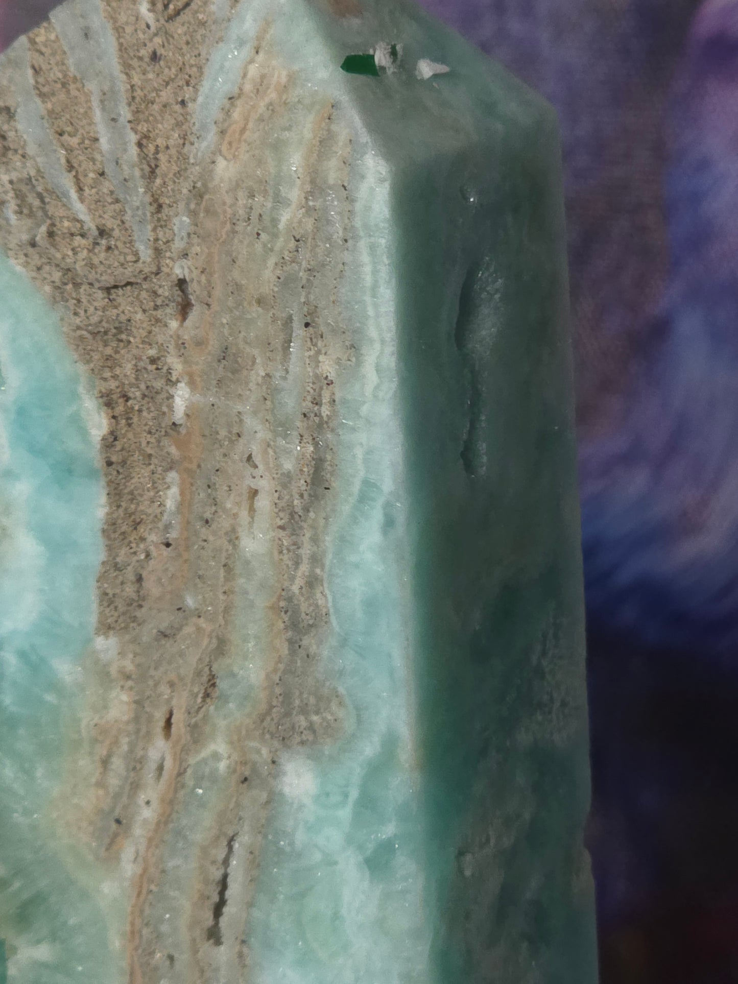 Hemimorphite tower large tall