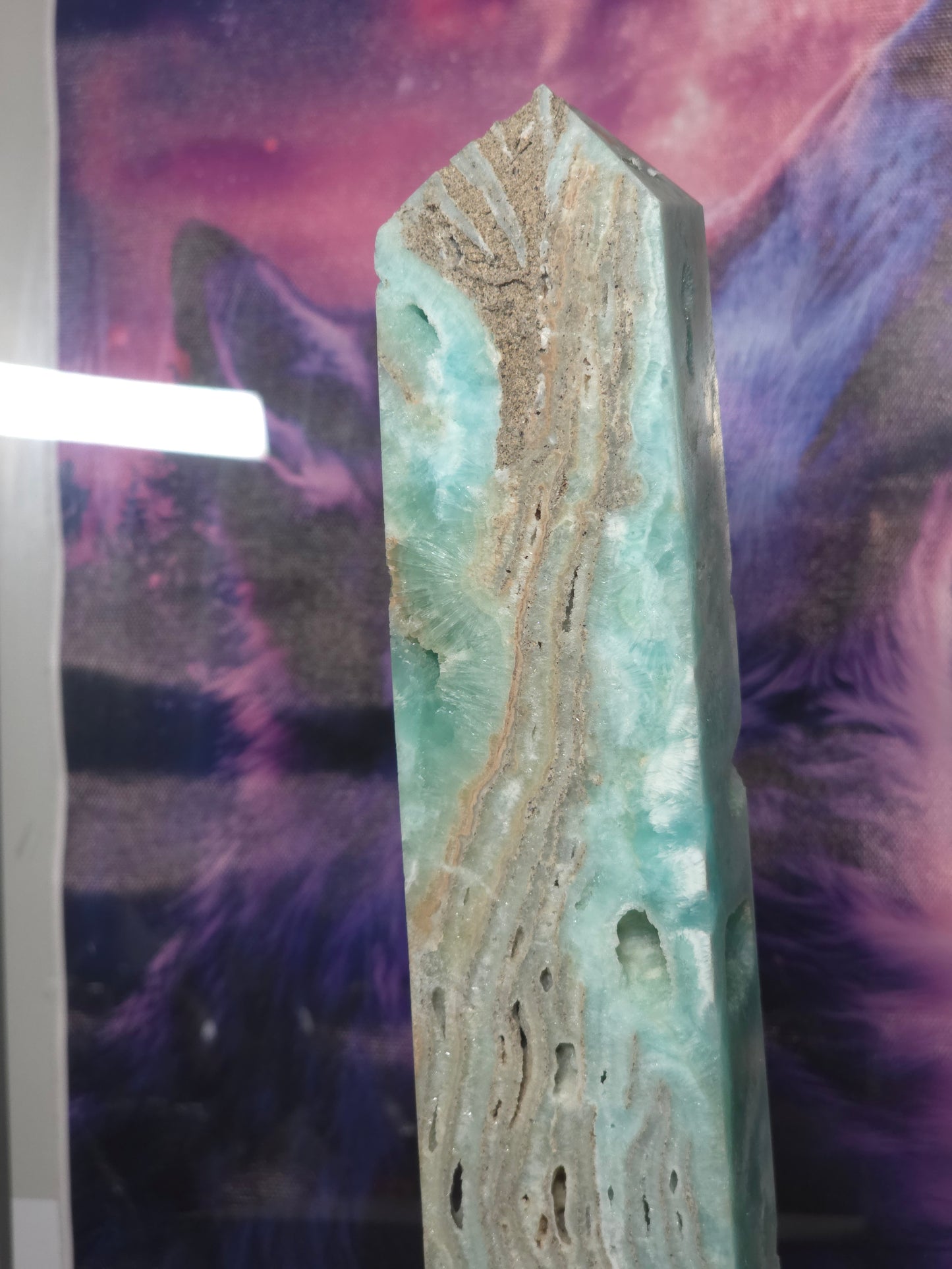Hemimorphite tower large tall