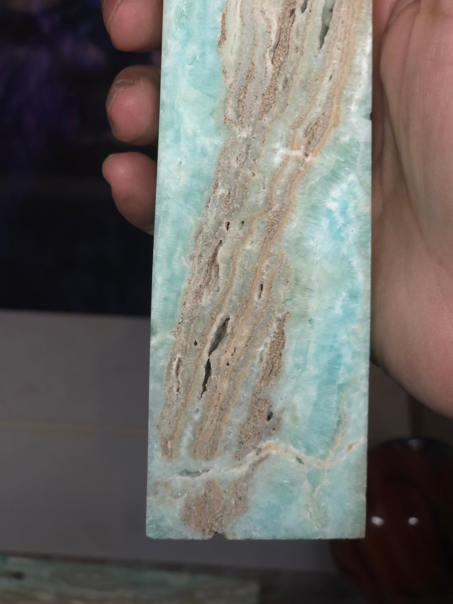 Hemimorphite tower large tall