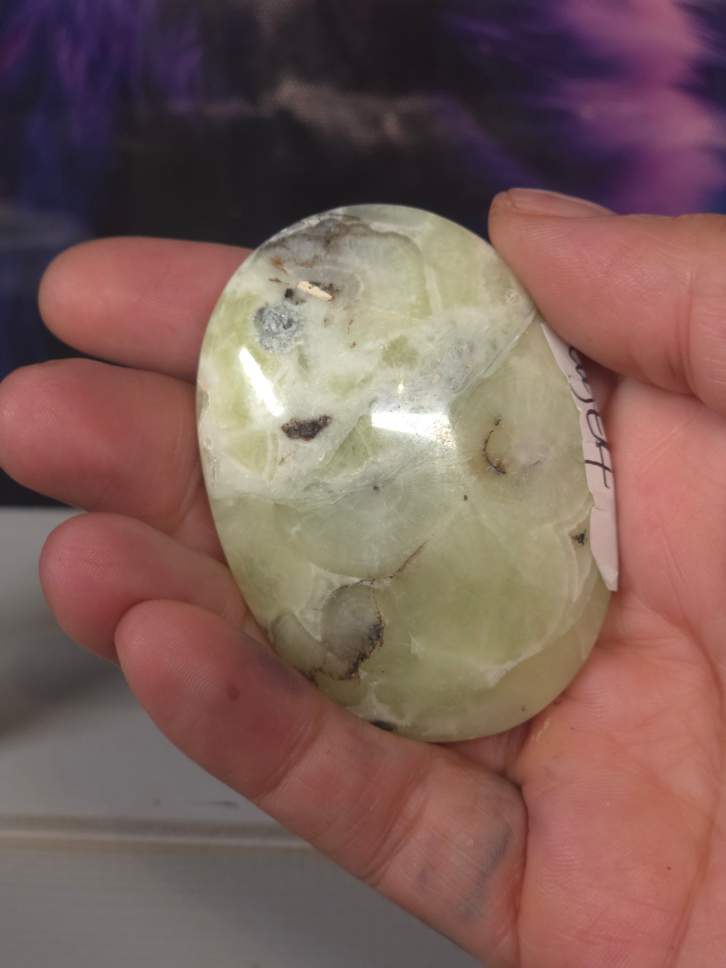 Green maligano jasper Indonesia no 6 palm