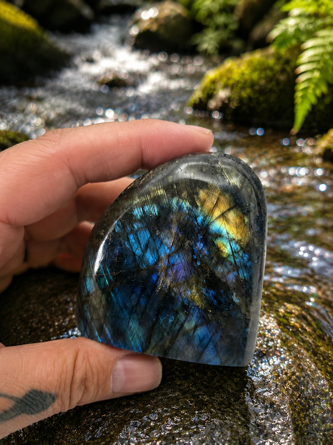 Labradorite freeform
