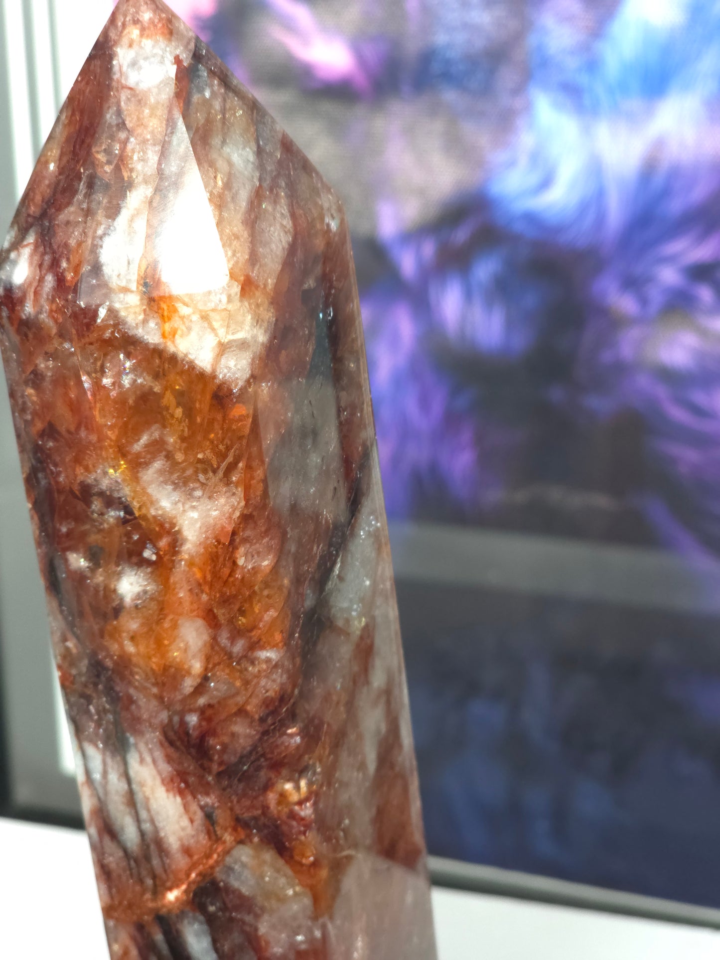 Stunning fire quartz statement pieces over 1500grams