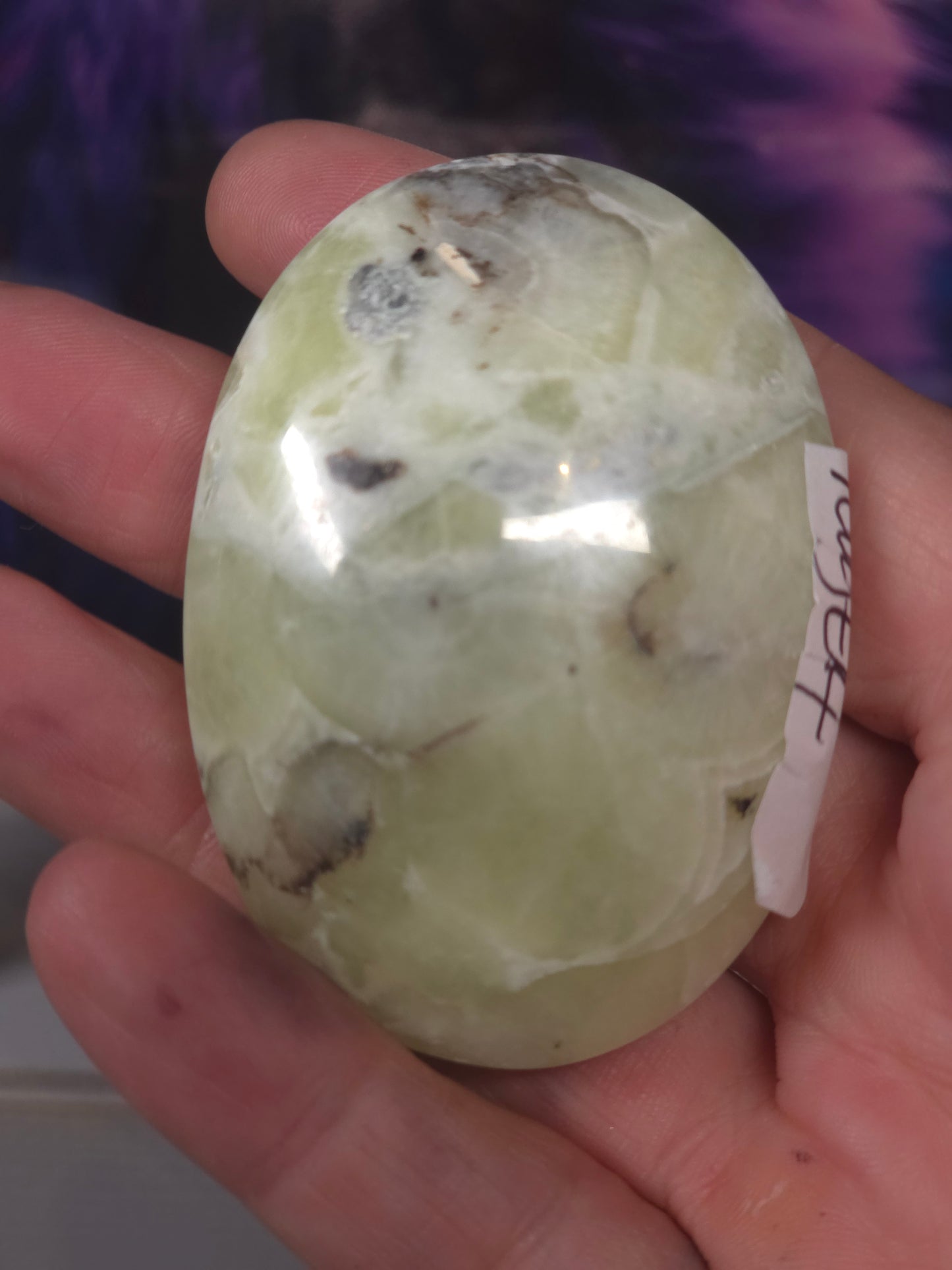 Green maligano jasper Indonesia no 6 palm