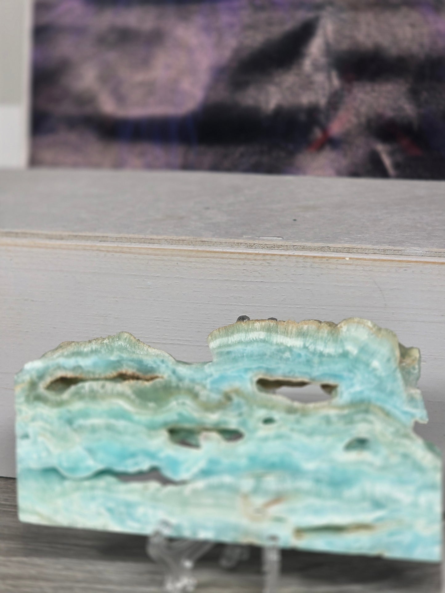 Hemimorphite slab 2