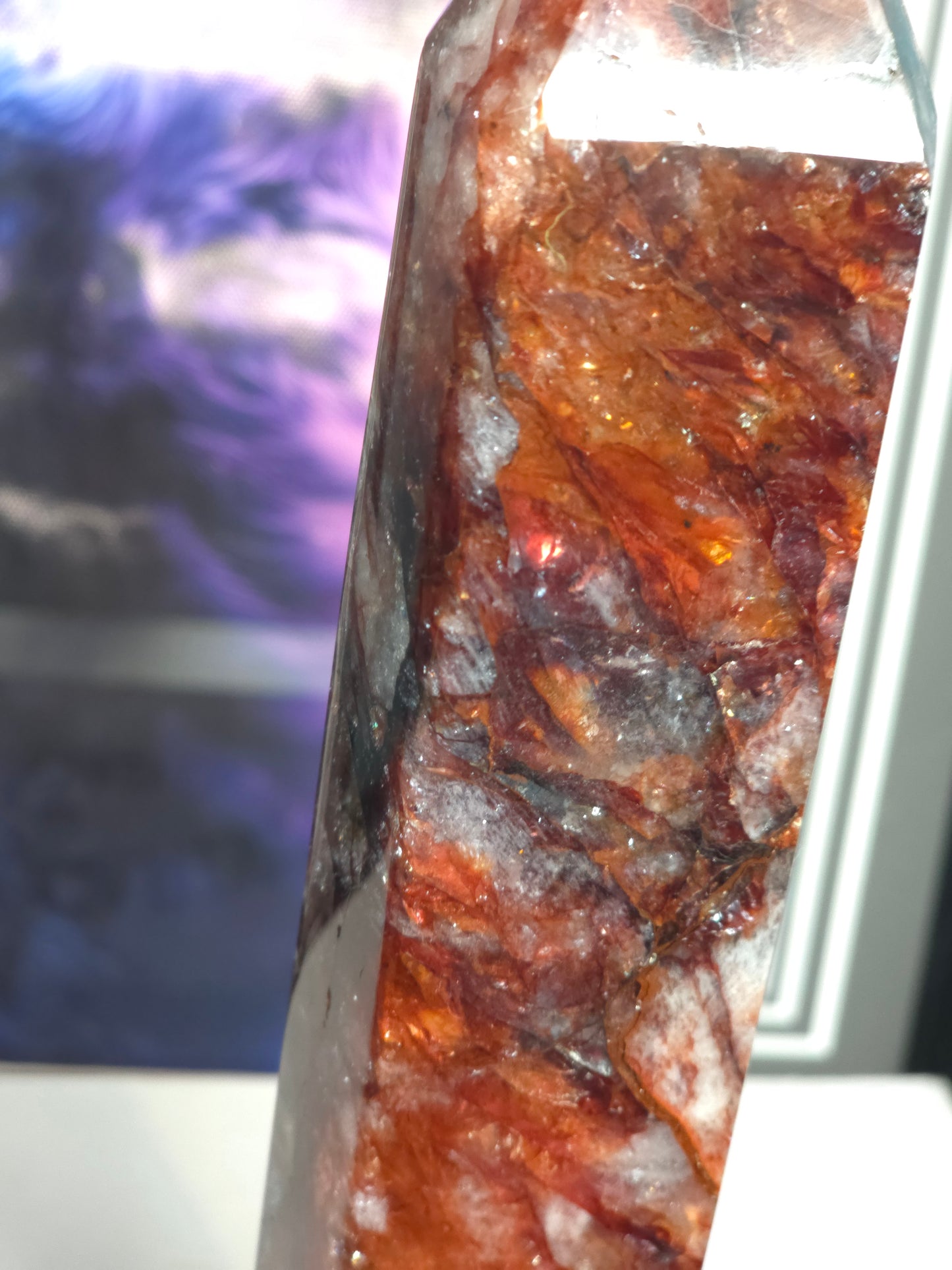 Stunning fire quartz statement pieces over 1500grams