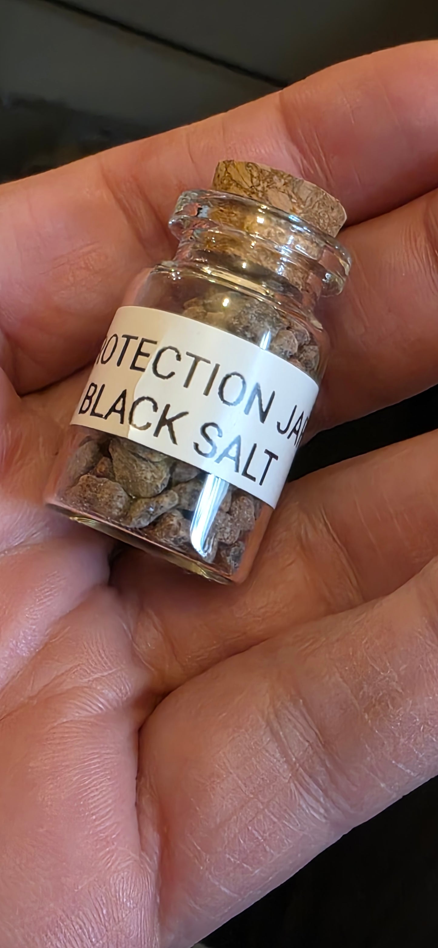 Little black salt protection jars