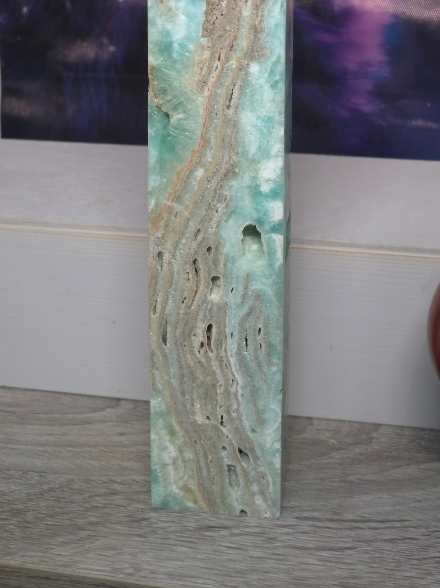 Hemimorphite tower large tall