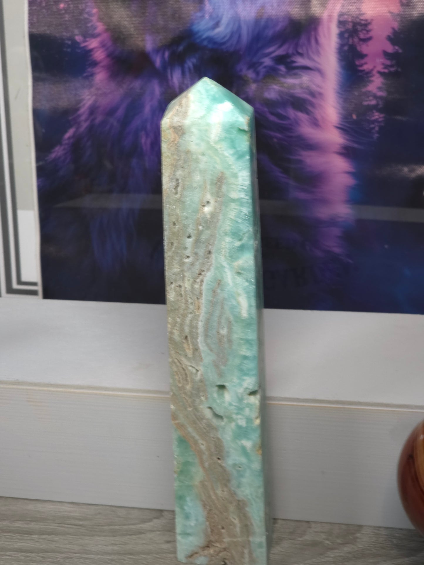 Hemimorphite tower large tall 2 789grams
