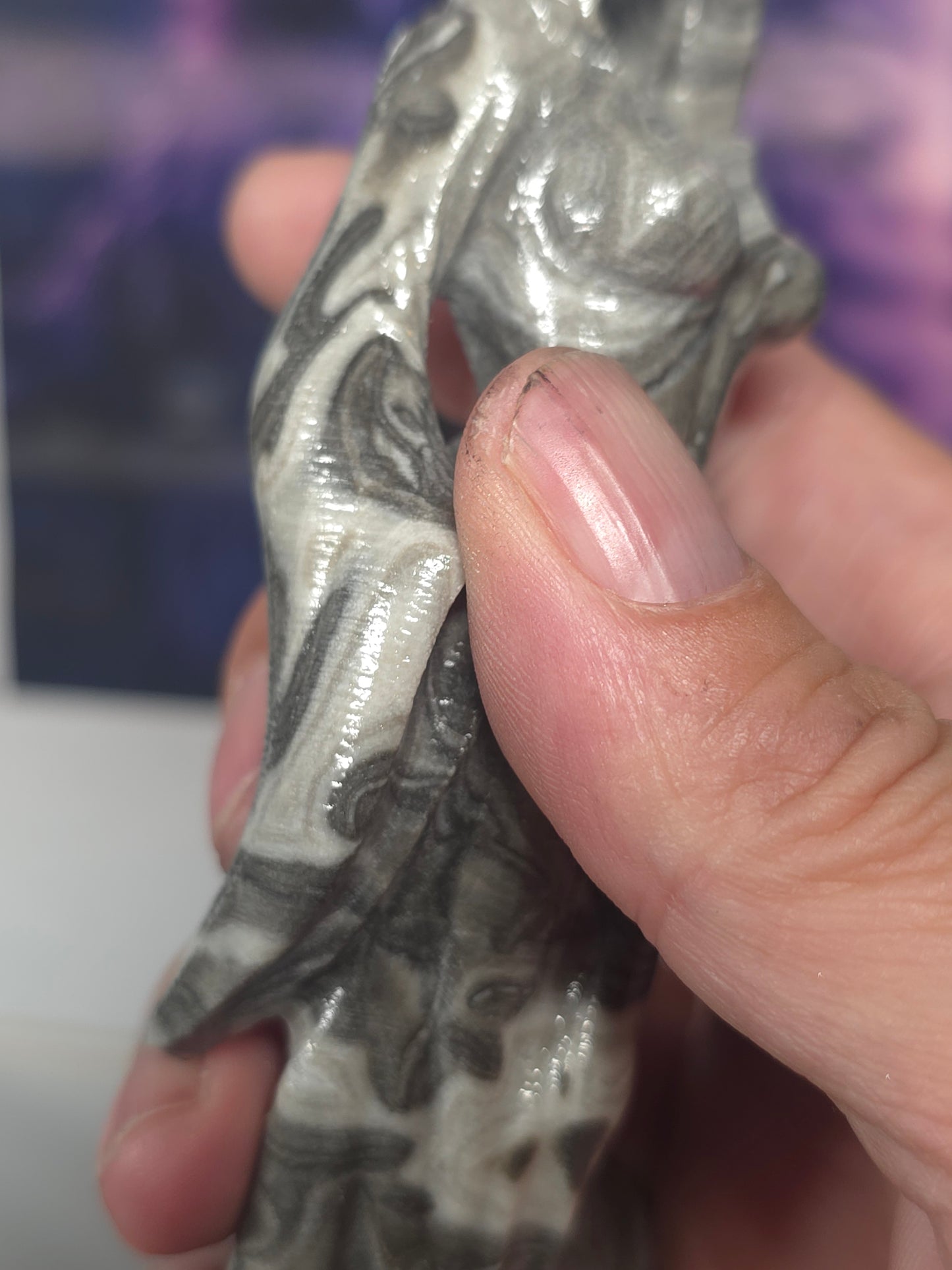 ghost lady elegance marble zebra jasper no 2