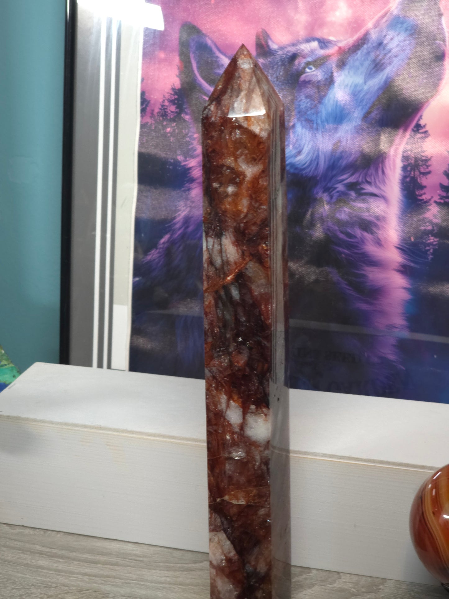 Stunning fire quartz statement pieces over 1500grams