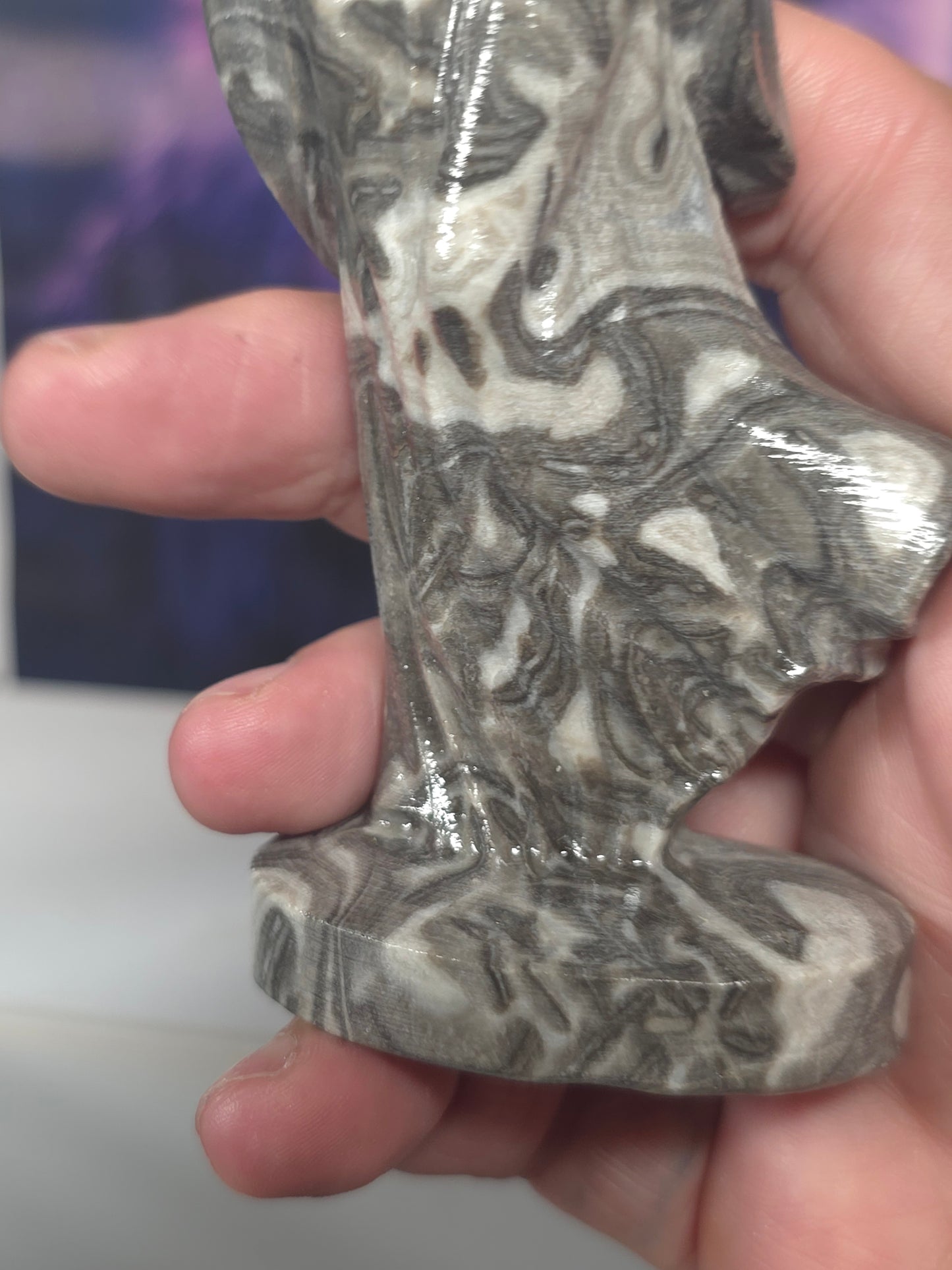 ghost lady elegance marble zebra jasper no 2