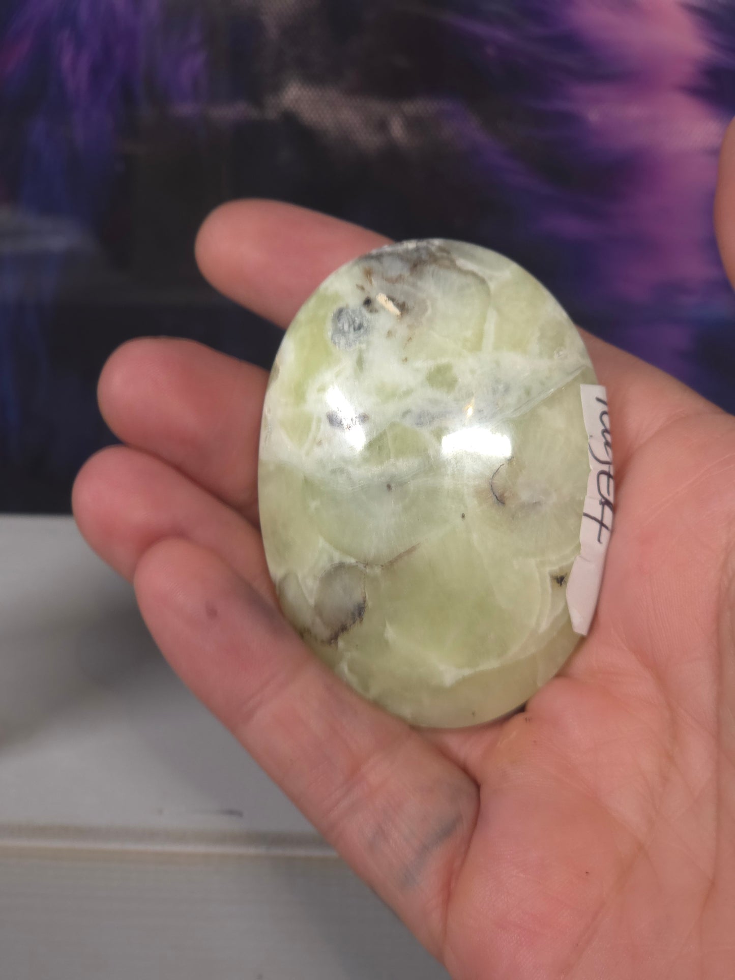 Green maligano jasper Indonesia no 6 palm