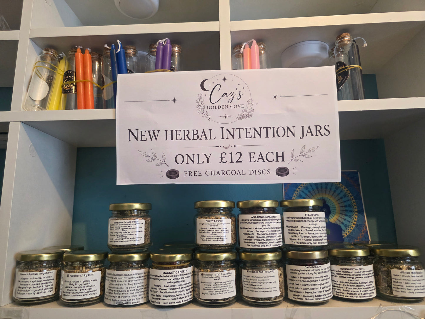 Ultimate manifestation herb jar